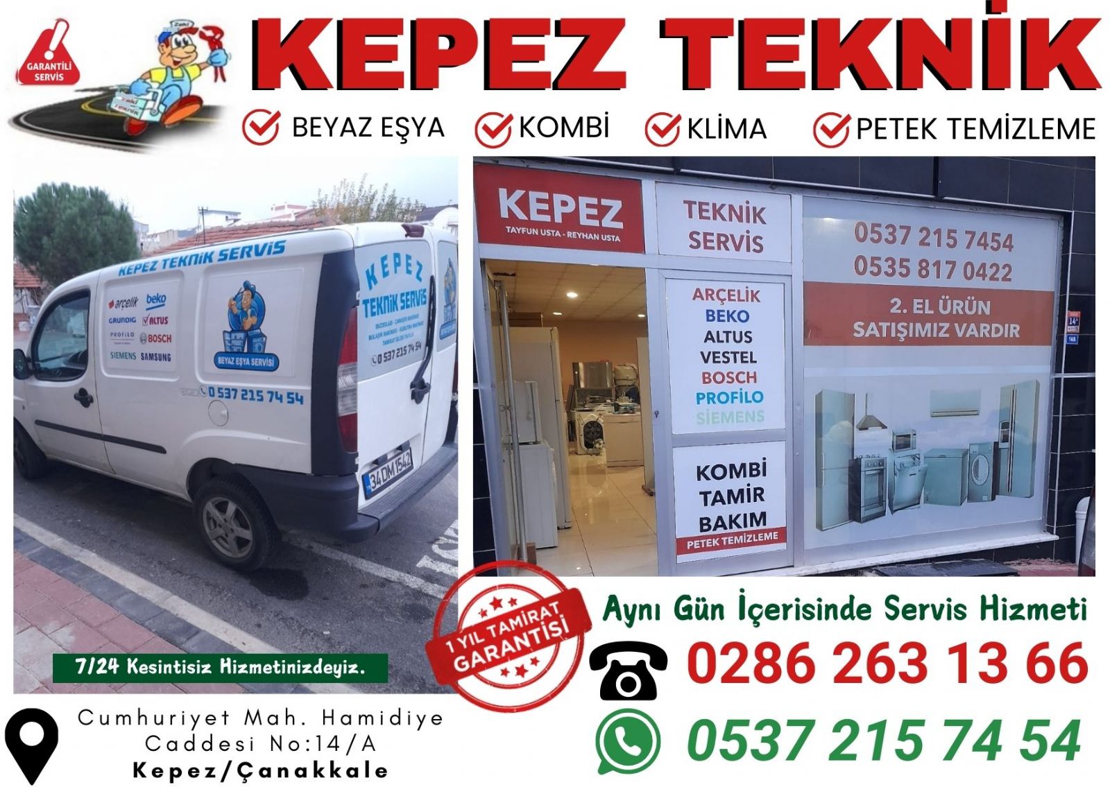 Çanakkale Buzdolabı Servisi
