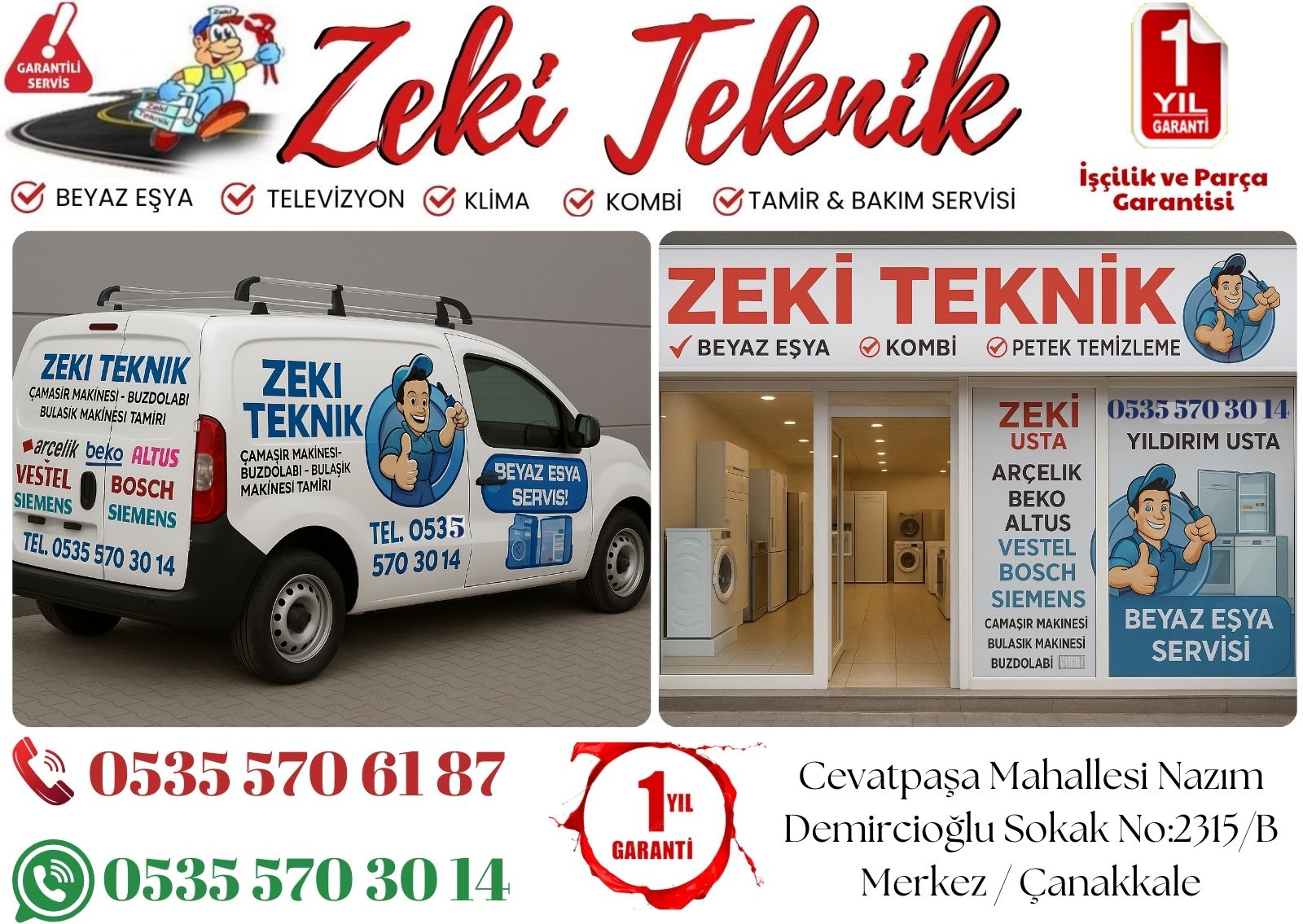 Çanakkale Buzdolabı Servisi